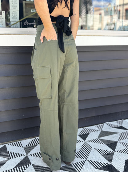 Green Cargo Pants